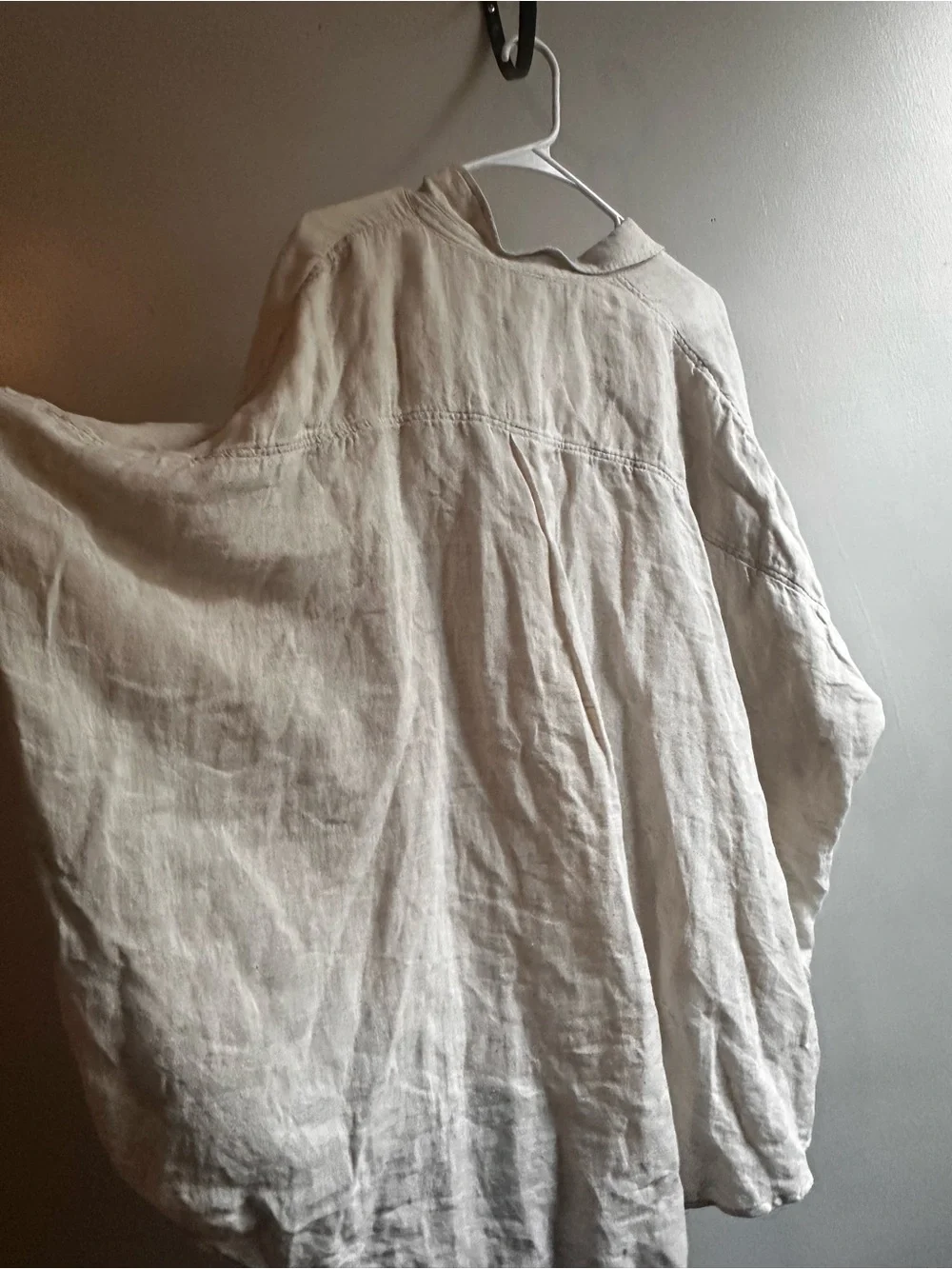 Posse Cream Striped  Cotton Linen blend TOP NWOT EXACTLY AS  PICTURED❤️